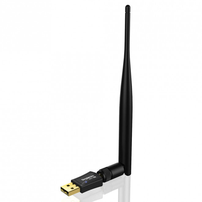 Simplecom NW611 AC600 WiFi Dual Band USB Adapter with 5dBi High Gain Antenna Simplecom NW611 AC600 WiFi Dual Band USB Adapter with 5dBi High Gain Antenna